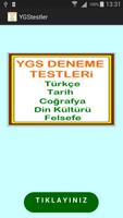 TYT ve YKS Testler TYT ve YKS  পোস্টার