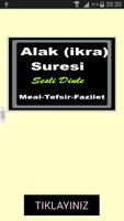 Alak Suresi İkra Suresi-poster