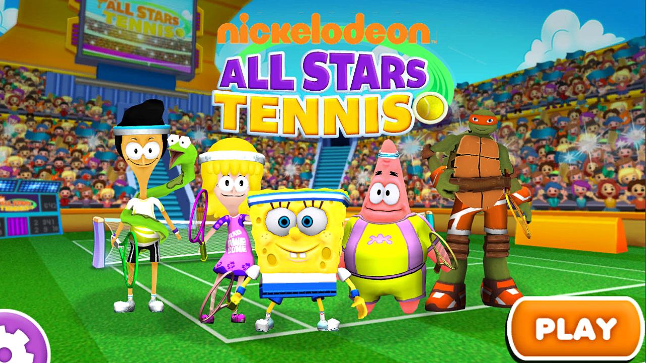 Никелодеон ру. All Stars игры Nickelodeon. Звезды тенниса Никелодеон. Микилодиум игры.