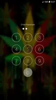 Rasta Pattern Lock Screen imagem de tela 5