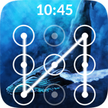 Whale Pattern Lock Screen