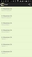 Qiroah H. Muammar ZA (Mp3) اسکرین شاٹ 2