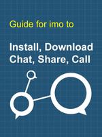 Guide for imo video chat call poster