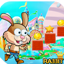 APK Rabbit Adventures world game