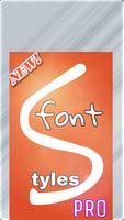 Font Styles - Stylish Fonts captura de pantalla 1