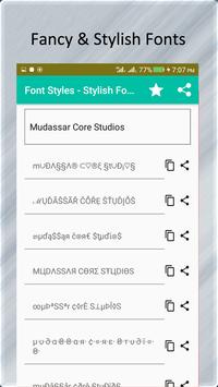 font styles stylish fonts generator apk download free social app