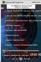 Beyonce Mp3 Songs Free ポスター