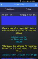 TextTV.nu – SVT Text TV Affiche