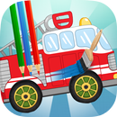 Kids Bus & Vehicles Coloring D APK