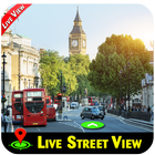 Live Street View 2018 – Satellite Visual Map View icône