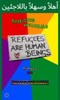 Refugees Welcome Affiche