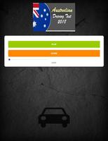 Australian Driving Test plakat