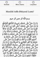 Buku Maulid Nabi تصوير الشاشة 1