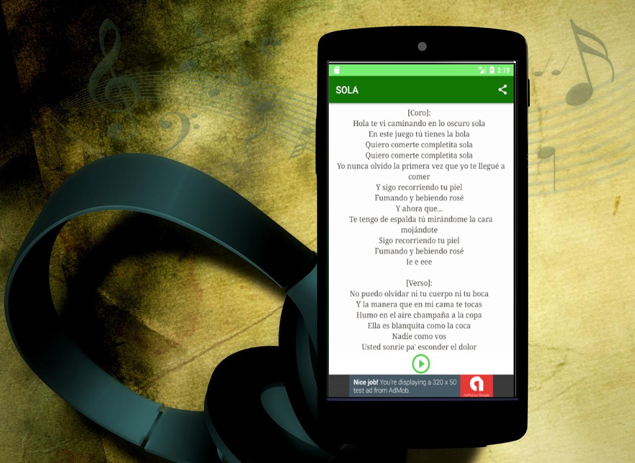 Descarga de APK de Musica Anuel AA Sola para Android