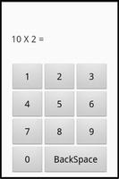 برنامه‌نما Maths Times Tables Game عکس از صفحه