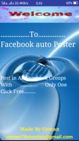 Auto FB Group Poster and Earn постер