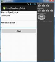 Aplikasi Feedback Ekran Görüntüsü 1