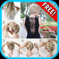 Hairstyles Tutorials پوسٹر