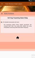 برنامه‌نما Kata Mutiara Indah Islami عکس از صفحه