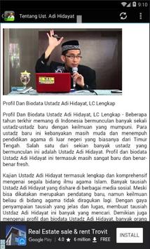Ust. Adi Hidayat Ceramah MP3 screenshot 1