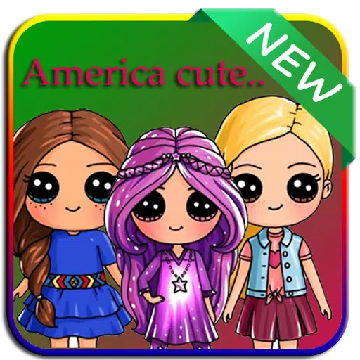 Download do APK de Como desenhar boneca América fofo para Android