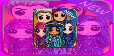 How to draw Disney Descendants