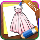 How to draw Dresses easy APK