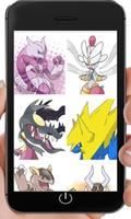 How to draw  Mega Evolution Pokemon ภาพหน้าจอ 2