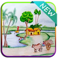 How to draw easy Scenery APK download