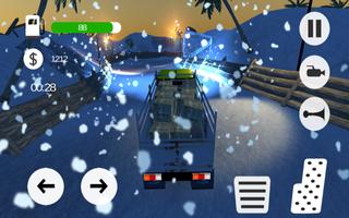 Truck Simulator Snow Transport 스크린샷 1