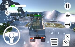 Truck Simulator Snow Transport screenshot 2