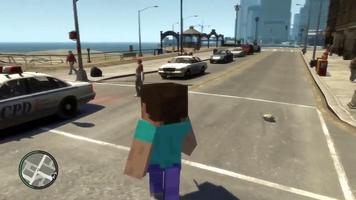 برنامه‌نما Cube Craft Mod for GTA عکس از صفحه