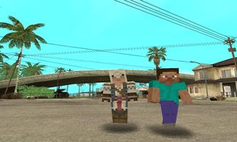 برنامه‌نما Cube Craft Mod for GTA عکس از صفحه