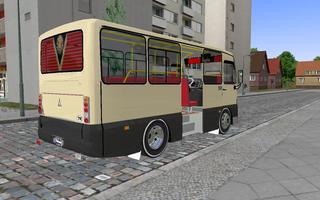 Minibus Driver City Open World स्क्रीनशॉट 1
