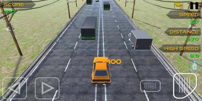 Highway Car Racer 3D-poster
