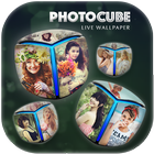 3D Photo Cube live wallpaper-icoon