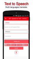 S2T: Speech to Text - Text to Voice Affiche