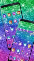 Multicolor Glitter Sparkle Theme 截图 2