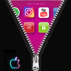 Icona Zipper Apple Iphone Lockscreen