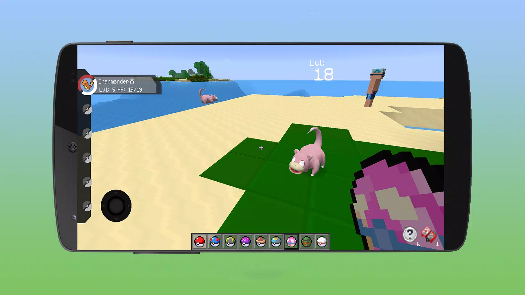 PixelCraft - Pixelmon block and pokecraft mod for Android