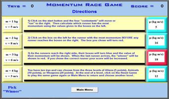 Physics - Momentum Race Game 스크린샷 2
