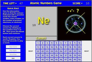 Chemistry - Atomic Number Game imagem de tela 1