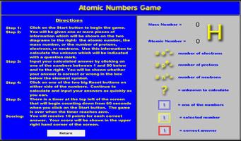Chemistry - Atomic Number Game screenshot 2