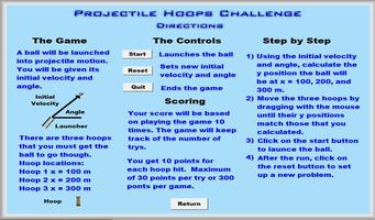 2 Schermata Projectile Hoops Challenge