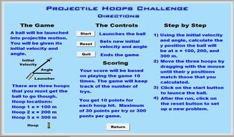 Projectile Hoops Challenge 스크린샷 2