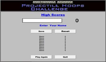 3 Schermata Projectile Hoops Challenge