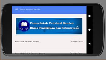 DIKBUD Banten ポスター