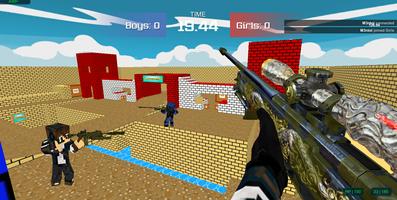 Pixel military vehicle battle captura de pantalla 3