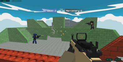 Blocky Combat SWAT 3 ảnh chụp màn hình 1
