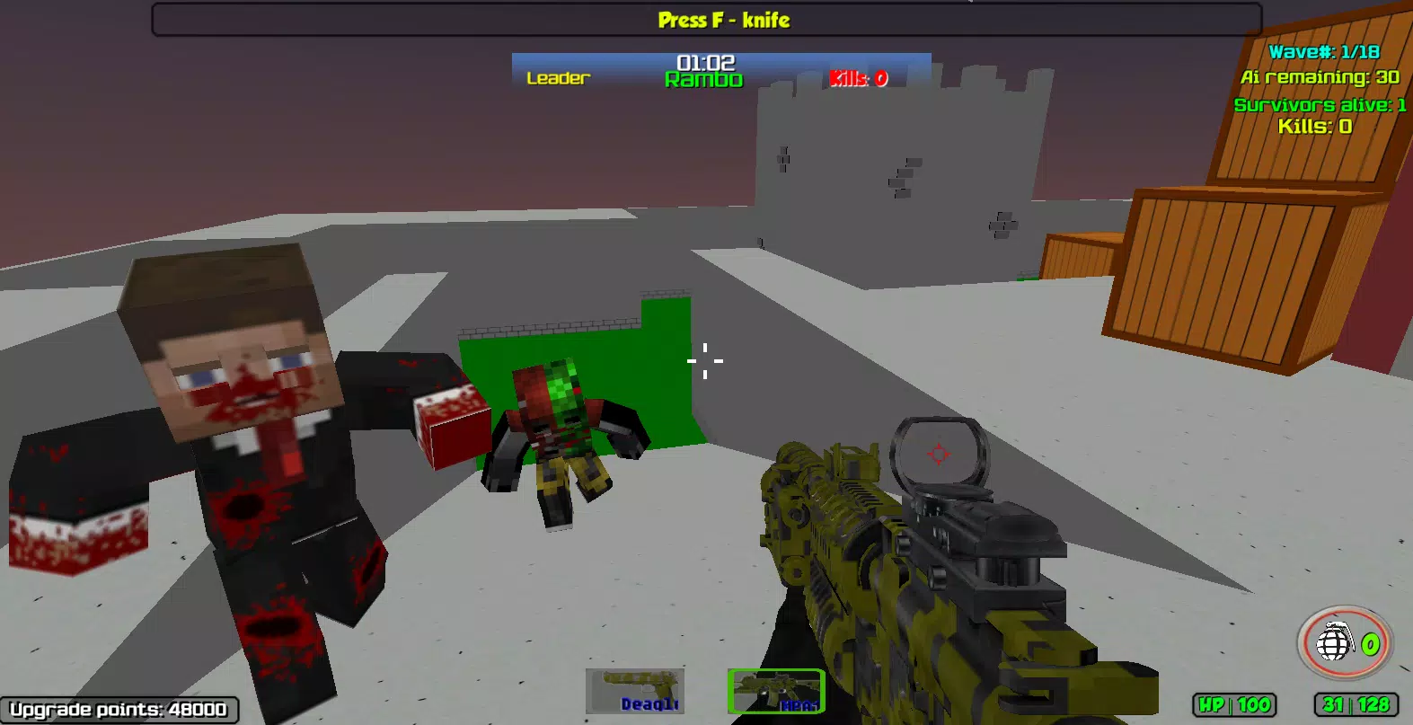 Combat Pixel SWAT & Zombies Multiplayer APK for Android Download